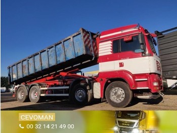 Kamion sa hidrauličnom kukom MAN TGA 37.440 8x4 Containerhaaksysteem / container euro4: slika 1