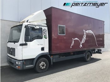 Kamion za prevoz stoke MAN TGL 8.240 BB Pferdetransporter (4 Pferde/Sattelkammer), TÜV bis 06.2022: slika 1