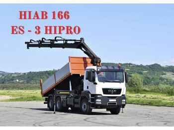 Istovarivač, Kamion sa dizalicom MAN TGS 26.400 * HIAB 166 ES - 3 HIPRO/FUNK *6x4: slika 1