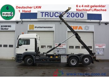 Kamion sa hidrauličnom kukom MAN TGS 26.440 6x4 (H) 1.Hd Scheckheft Deutsches Fzg: slika 1