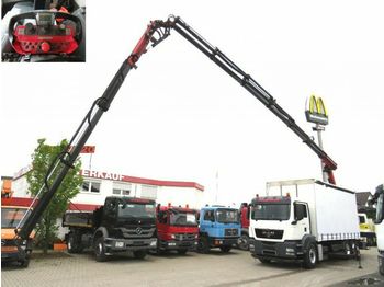 Kamion sa tovarnim sandukom MAN TG-S 26.360 6x2-2 BL Pritsche Heckkran Palfinge: slika 1