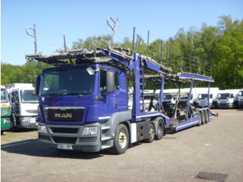 Kamion za prevoz automobila M.A.N. TGS 24.440 6x2 RHD Lohr car transporter: slika 1