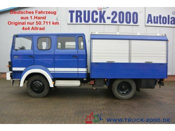 Kamion sa zatvorenim sandukom Magirus Deutz 90-16 Turbo 4x4 Ideal Expedition-Wohnmobil 1.Hd: slika 1
