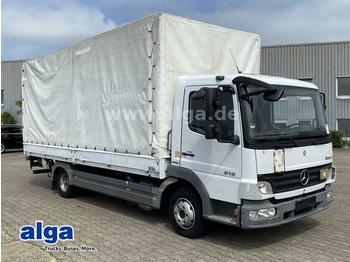 Kamion sa ceradom Mercedes-Benz 816 L Atego 4x2, Euro 5, LBW, AHK, 3. Sitz: slika 1