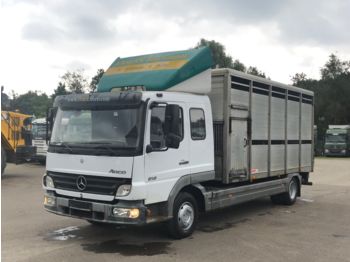 Kamion za prevoz stoke Mercedes-Benz 818 4x2 / Viehwagen / KABA Aufbau: slika 1