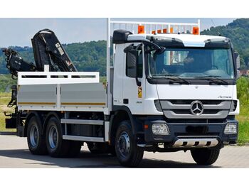 Kamion sa dizalicom, Kamion sa tovarnim sandukom Mercedes-Benz ACTROS 2636 * HIAB 166BS-3HIDUO+FUNK / 6x4: slika 3