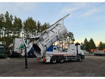 Kamion cisterna Mercedes-Benz ACTROS 6x4 WUKO do zbierania odpadów płynnych separatorów: slika 1