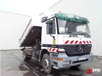 Istovarivač, Kamion sa dizalicom Mercedes-Benz Actros 2031 lames-steel: slika 1