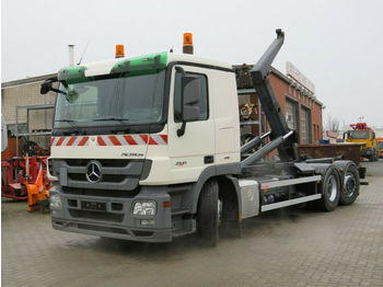 Kamion sa hidrauličnom kukom Mercedes-Benz Actros 2541 L6x2 Abrollkipper MeillerLenk/Lift: slika 1