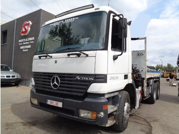 Kamion sa tovarnim sandukom Mercedes-Benz Actros 2631 6x4: slika 1