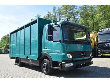 Kamion za prevoz stoke Mercedes-Benz Atego 2 818 Vieh Alu 1-Stock 11m³ Rampe,Winde: slika 1