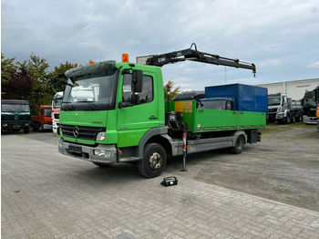 Kamion sa tovarnim sandukom, Kamion sa dizalicom Mercedes-Benz Atego 818 L Pritsche Kran: slika 1