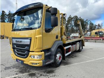 Kamion za utovaranje kontejnera Ny Lastbil Daf LF 260 FA | JOAB Liftdumper överflytt | 2022: slika 1