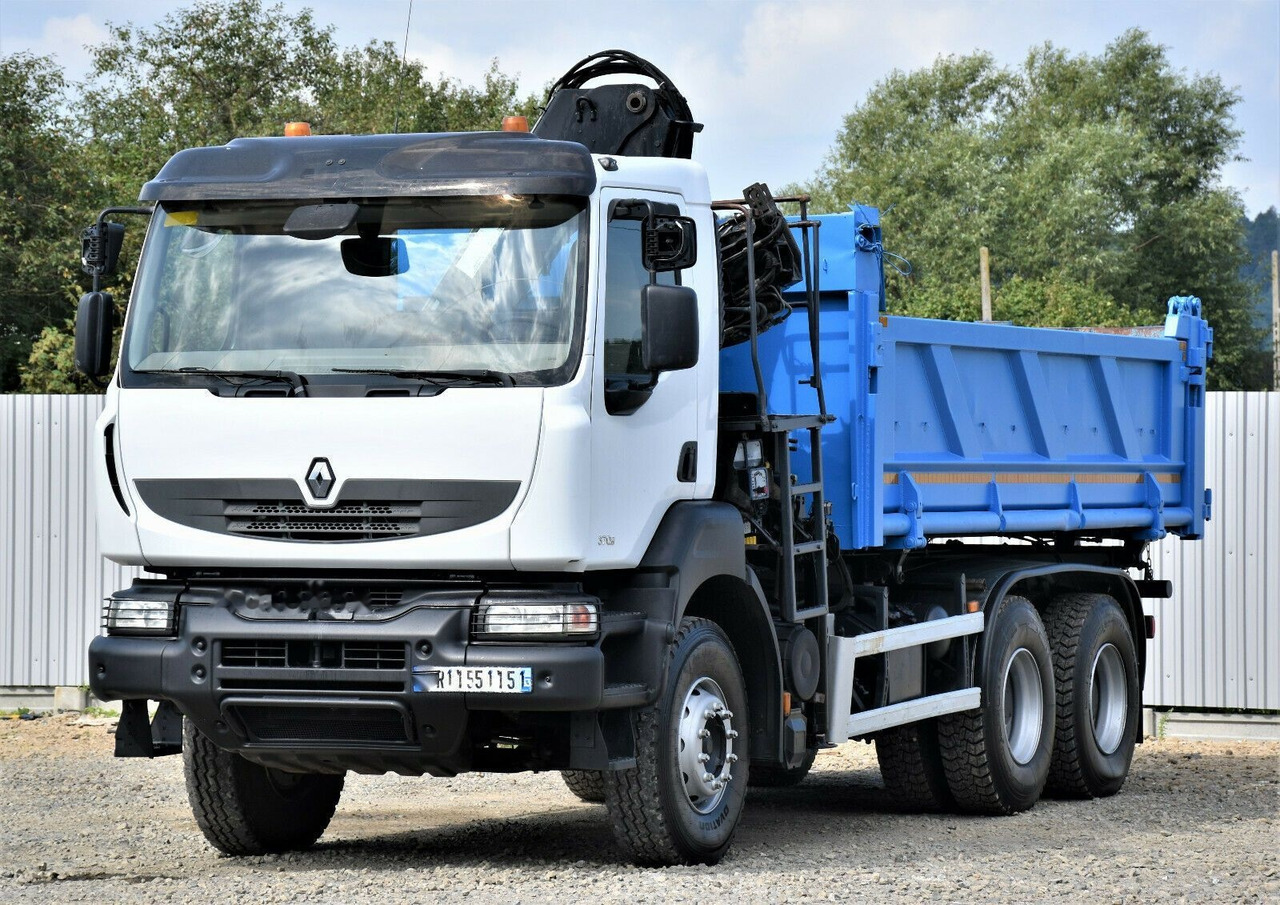 Istovarivač, Kamion sa dizalicom Renault KERAX 370 DXI: slika 5