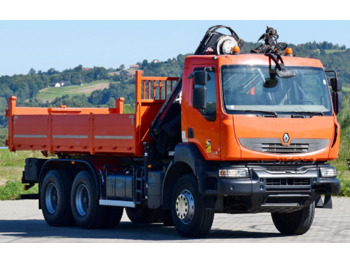 Istovarivač, Kamion sa dizalicom Renault KERAX 430: slika 3