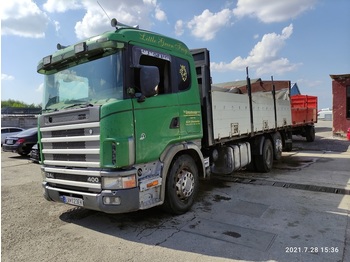 Kamion sa tovarnim sandukom za prevoz glomaznih materijala SCANIA R124: slika 1