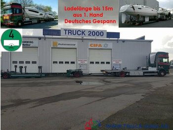 Kamion za prevoz automobila Scania 124 G 420 Boot / Shipping Transport Gespann: slika 1