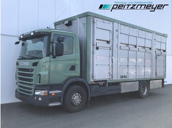 Kamion za prevoz stoke Scania G 360 Viehwagen Doppelstock Kaba: slika 1