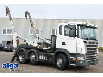 Kamion za utovaranje kontejnera Scania G 400 LB HNA 6x2, Gergen, Klima,Vorlauflenkachse: slika 1