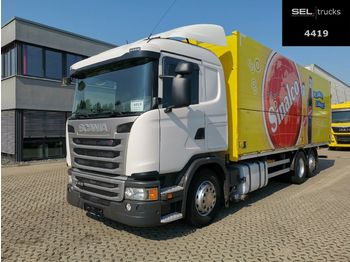 Kamion za prevoz boca Scania G 410 / Retarder / Lenkachse / Ladebordwand: slika 1