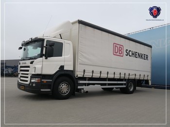 Kamion sa ceradom Scania P230 DB4X2 | PRITSCHE PLANE | TARP COVERED BOX | TAILGATE | 764 X 249 X 267: slika 1