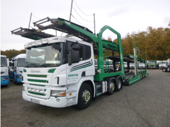 Kamion za prevoz automobila Scania P420 6x2 RHD Lohr car transporter: slika 1