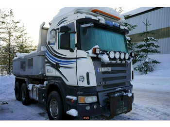 Istovarivač Scania R580 6x4 Tipper truck with steel suspension. 465.0: slika 1