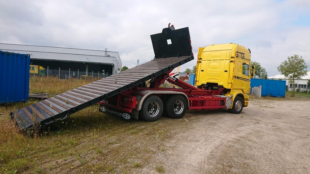 Kamion sa hidrauličnom kukom Scania R 730 Abroller  voll Luft: slika 5