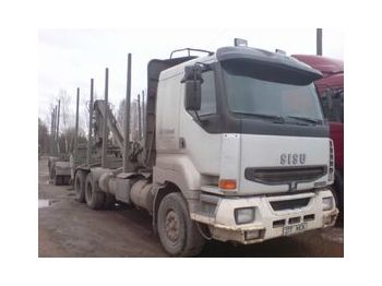 Sisu E12M, 6x4 mit kran - Kamion