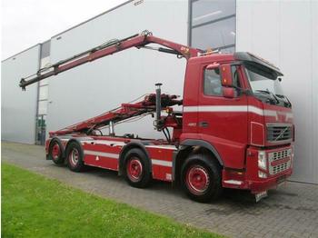 Kamion sa hidrauličnom kukom Volvo FH460 8X2  ABROLL + HIAB KRAN 077 B-2 CL EURO 5: slika 1