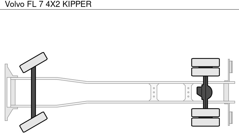 Istovarivač Volvo FL 7 4X2 KIPPER: slika 15