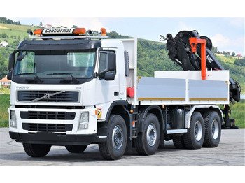 Kamion sa dizalicom, Kamion sa tovarnim sandukom Volvo FM 400 * HIAB 288 EP - 5 HIDUO/FUNK * 8x4: slika 4