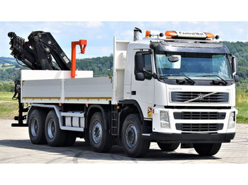 Kamion sa dizalicom, Kamion sa tovarnim sandukom Volvo FM 400 * HIAB 288 EP - 5 HIDUO/FUNK * 8x4: slika 3