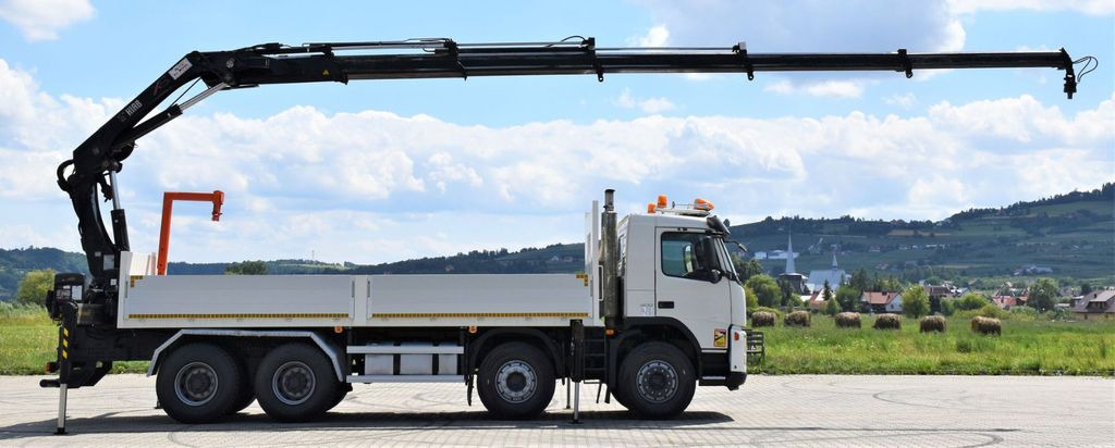 Kamion sa dizalicom, Kamion sa tovarnim sandukom Volvo FM 400 * HIAB 288 EP - 5 HIDUO/FUNK * 8x4: slika 5