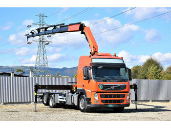 Kamion za prevoz kontejnera/ Kamion sa promenjivim sandukom, Kamion sa dizalicom Volvo FM 410 Fahrgestell 7,00m + PK 26002-EHD + FUNK: slika 1