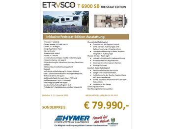 Etrusco T 6900 SB FREISTAAT EDITION*FRÜHJAHR23*  - Poluintegrisani kamper