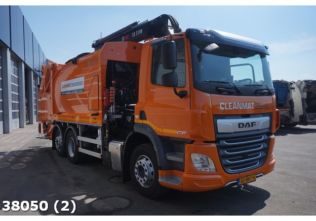 Kamion za smeće DAF FAN CF 340 Hiab 21 ton/meter laadkraan: slika 6