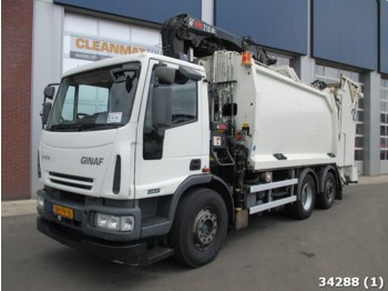Ginaf C 3127 Hiab 21 ton/meter Kran - Kamion za smeće