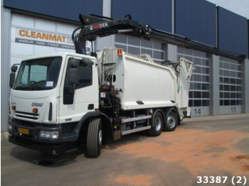 Ginaf C 3127 N met Hiab 21 ton/mtr laadkraan - Kamion za smeće
