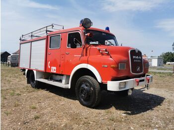 Vatrogasni kamion MAN 11.168 4x4 Feuerwehr Oldtimer Traumauto: slika 1