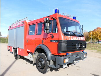 Vatrogasni kamion MERCEDES-BENZ 1224 AF LF 16/12 4x4 DoKa AHK METZ FEUERWEHR SFZ: slika 1