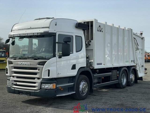 Kamion za smeće za prevoz smeća Scania P320 Haller 21m³ Schüttung C-Trace Ident.4 Sitze: slika 8
