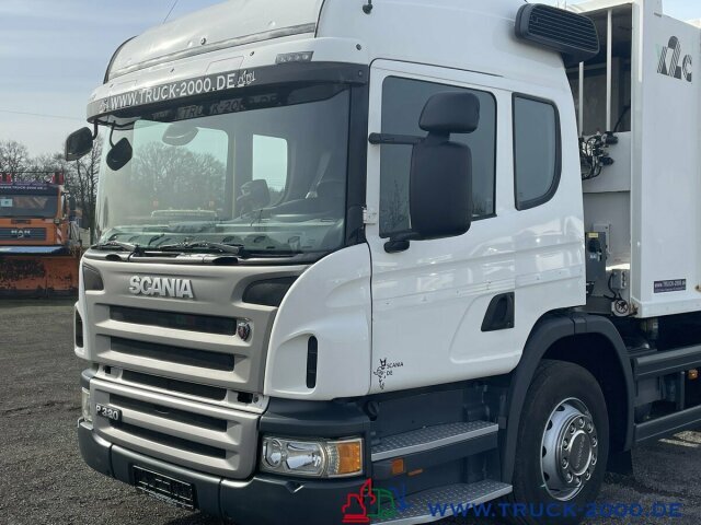 Kamion za smeće za prevoz smeća Scania P320 Haller 21m³ Schüttung C-Trace Ident.4 Sitze: slika 7