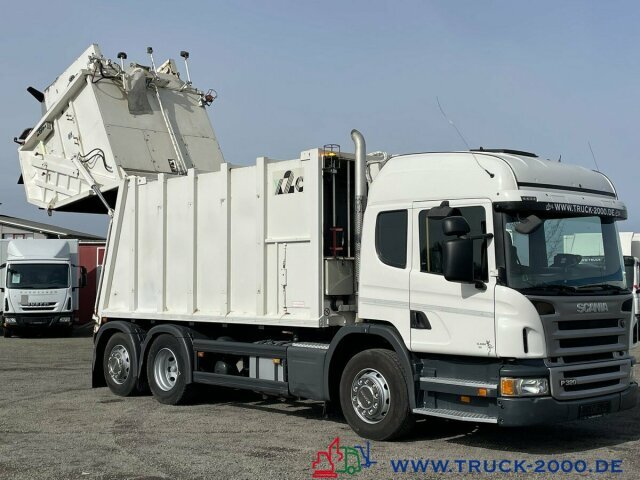 Kamion za smeće za prevoz smeća Scania P320 Haller 21m³ Schüttung C-Trace Ident.4 Sitze: slika 11