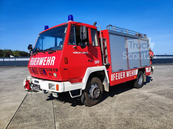  - STEYR 791 4x4 Feuerwehr Kran, Seilwinde & Lichtmast - Vatrogasni kamion