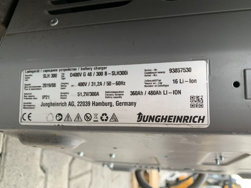 Električni viljuškar Jungheinrich EFG316k: slika 9