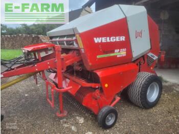 Welger rp 220 master - Balirka za kockaste bale