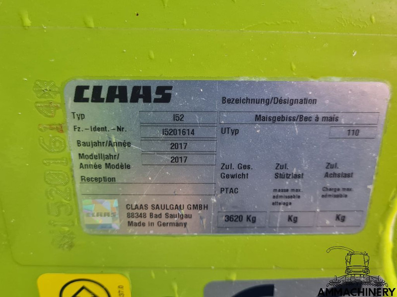 Kombajn za kukuruz za prevoz hrane Claas ORBIS 750: slika 16