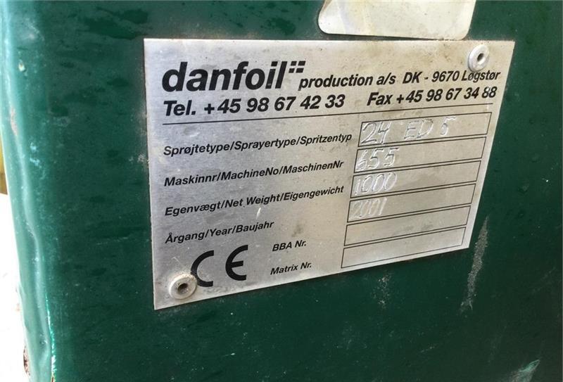 Vučena prskalica Danfoil 24M 850L: slika 8