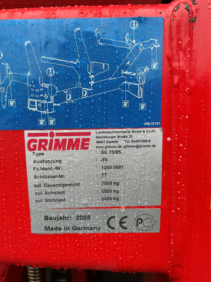Kombajn za krompir Grimme SE 85-55 SB: slika 34